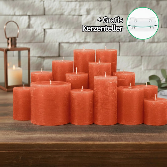 Rustik Kerzenset Toffee 4,5kg